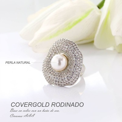 Anillo en covergold  rodinado