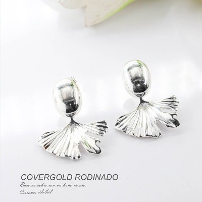 Aretes en covergold rodinado