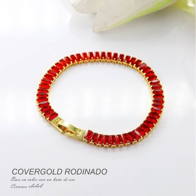 Pulseras en covergold rodinado