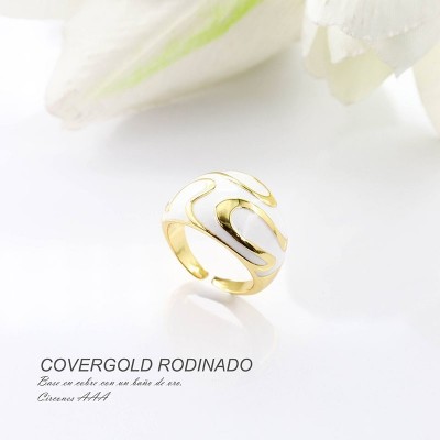 Anillos en covergold rodinado