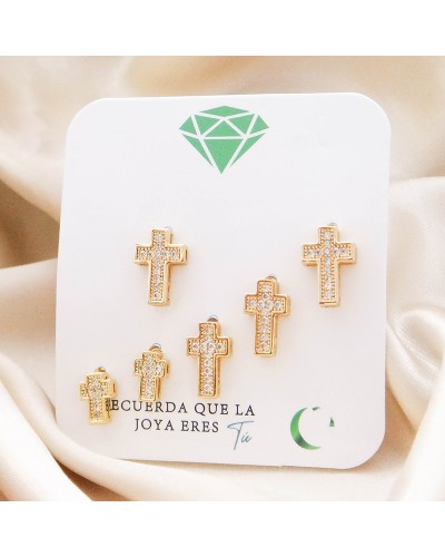 Set De Aretes En Covergold