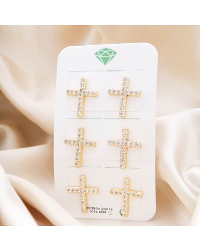 Set De Aretes En Covergold