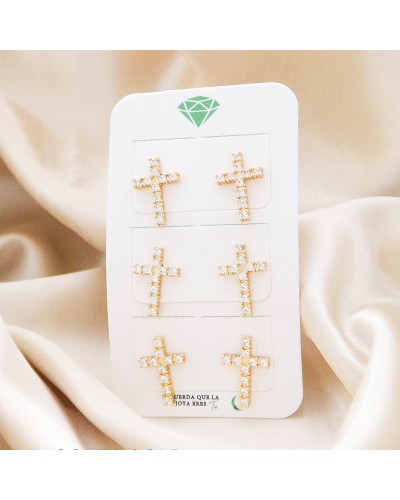 Set De Aretes En Covergold