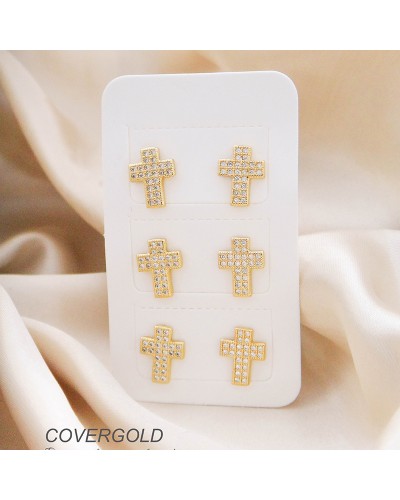 Set De Aretes En Covergold